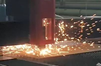 Видео FL-L2060F-8000-Raycus Лазерный станок для резки листового металла