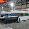 FL-L1560FHE-1500-Raycus Лазерный станок для резки листового металла с кабинетной защитой и сменным столом