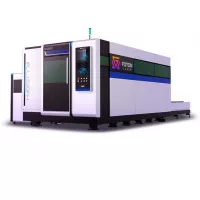 FL-L1530FEHR-1000-D350-IPG Лазерный станок для резки листового металла и труб со сменным столом и кабинетной защитой